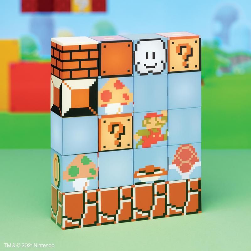 Paladone Super Mario Bros Build A Level Light 6