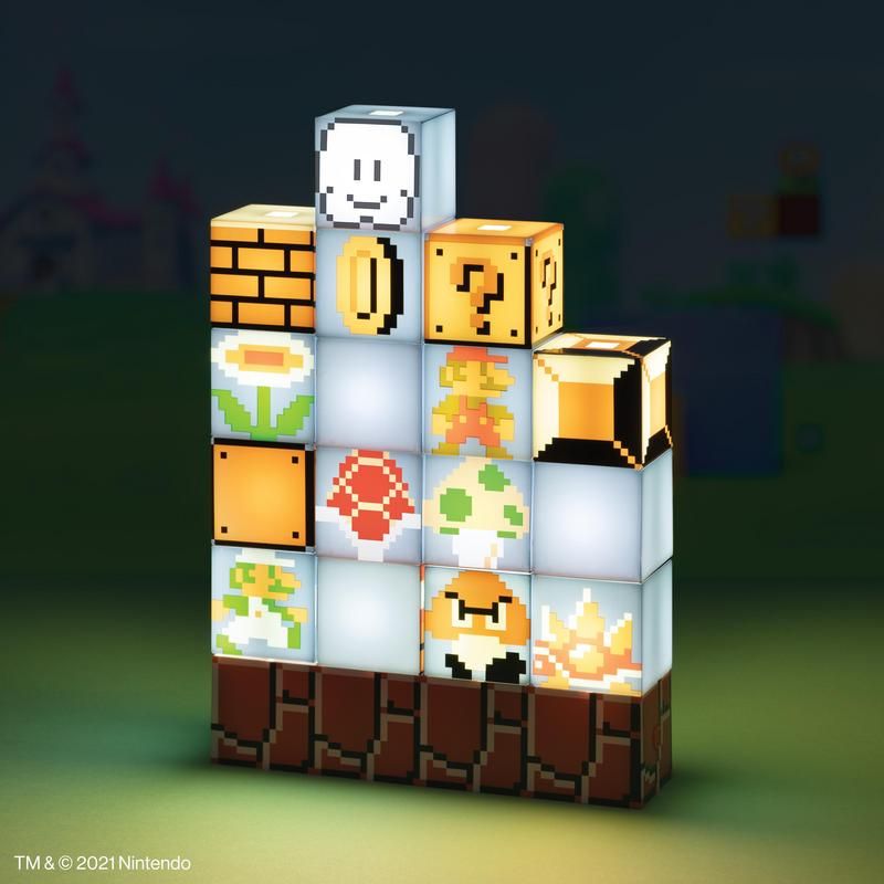 Paladone Super Mario Bros Build A Level Light 3