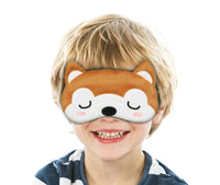 Travelmall Kids Light-Block Sleep Mask Shiba Inu Edition