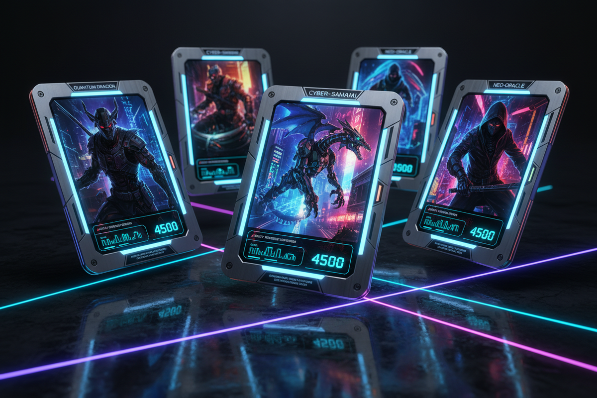 ENGLISH TRADING CARDS