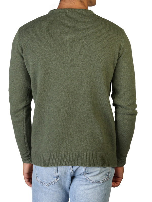 100% Cashmere Green Sweater 2