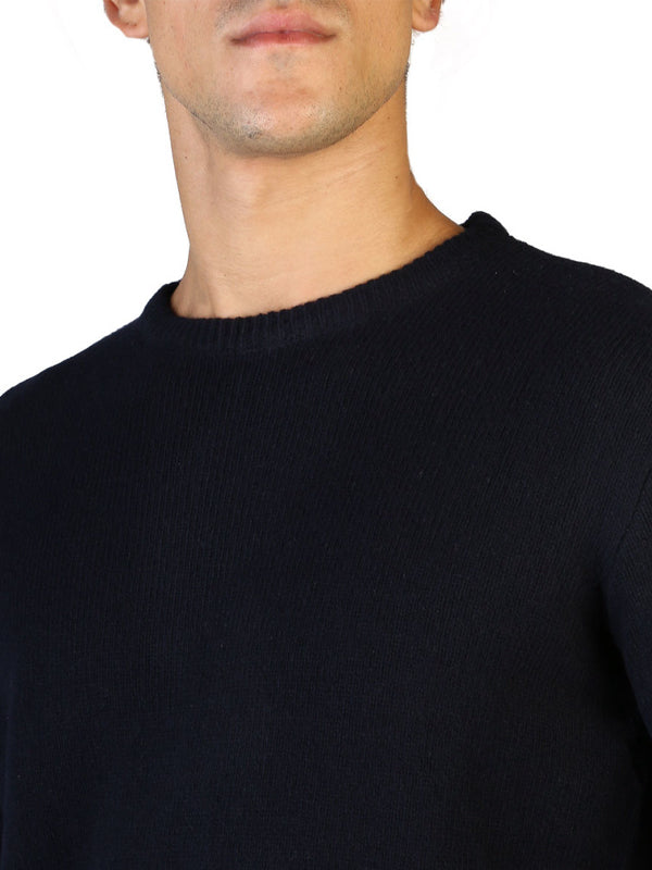 100% Cashmere Navy Sweater 4