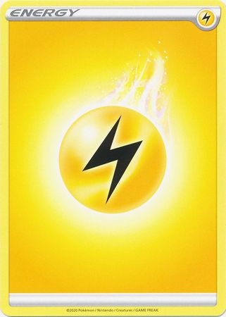 [Collector Troves] Pokemon Sword & Shield Basic Lightning Energy Card