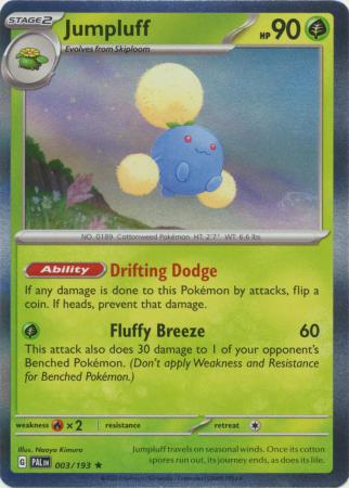 [Collector Troves] Pokemon Scarlet & Violet Paldea Evolved Jumpluff Card