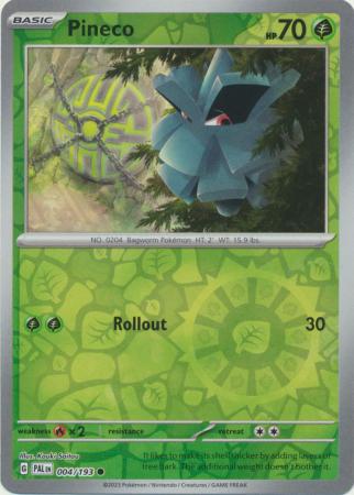 [Collector Troves] Pokemon Scarlet & Violet Paldea Evolved Pineco Card