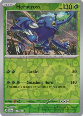 [Collector Troves] Pokemon Scarlet & Violet Paldea Evolved Heracross Card