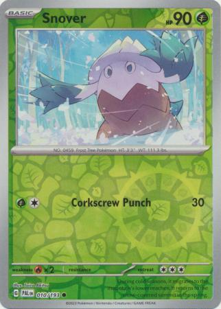 [Collector Troves] Pokemon Scarlet & Violet Paldea Evolved Snover Card