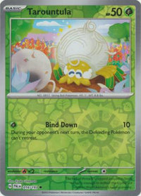 [Collector Troves] Pokemon Scarlet & Violet Paldea Evolved Tarountula Card