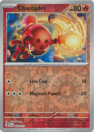 [Collector Troves] Pokemon Scarlet & Violet Paldea Evolved Charcadet Card