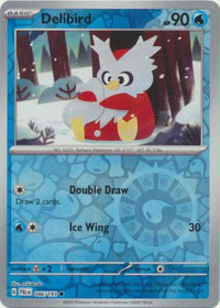 Pokemon Scarlet & Violet Paldea Evolved Delibird Reverse Holo Card