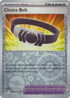 Pokemon Scarlet & Violet Paldea Evolved Choice Belt Card Reverse Holo