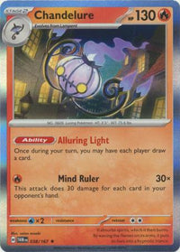 [Collector Troves] Pokemon Scarlet & Violet Twilight Masquerade Chandelure Card