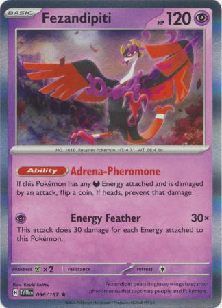 [Collector Troves] Pokemon Scarlet & Violet Twilight Masquerade Fezandipiti Card