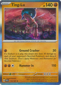 [Collector Troves] Pokemon Scarlet & Violet Twilight Masquerade Ting-Lu Card
