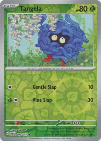 [Collector Troves] Pokemon Scarlet & Violet Twilight Masquerade Tangela Card