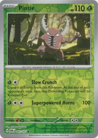 [Collector Troves] Pokemon Scarlet & Violet Twilight Masquerade Pinsir Card