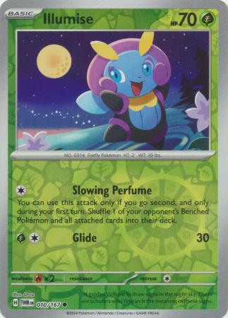 [Collector Troves] Pokemon Scarlet & Violet Twilight Masquerade Illumise Card