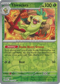[Collector Troves] Pokemon Scarlet & Violet Twilight Masquerade Thwackey Card