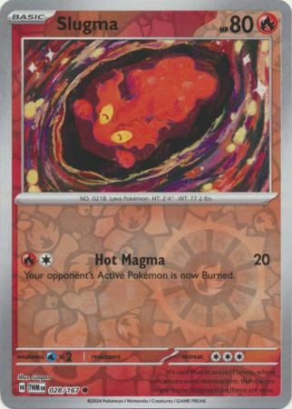 [Collector Troves] Pokemon Scarlet & Violet Twilight Masquerade Slugma Card