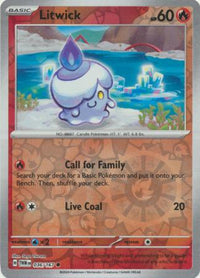 [Collector Troves] Pokemon Scarlet & Violet Twilight Masquerade Litwick Card