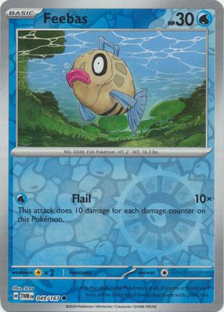 [Collector Troves] Pokemon Scarlet & Violet Twilight Masquerade Feebas Card