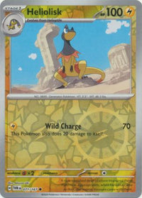 [Collector Troves] Pokemon Scarlet & Violet Twilight Masquerade Heliolisk Card