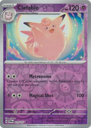 [Collector Troves] Pokemon Scarlet & Violet Twilight Masquerade Clefable Card