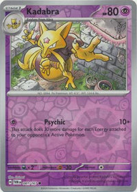 [Collector Troves] Pokemon Scarlet & Violet Twilight Masquerade Kadabra Card