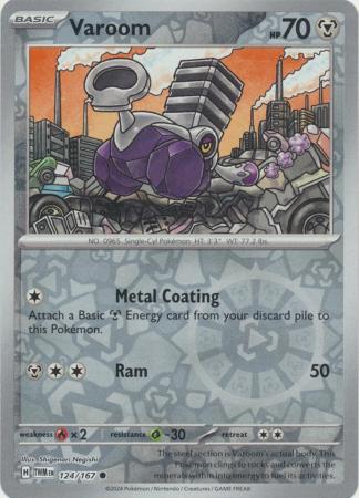 [Collector Troves] Pokemon Scarlet & Violet Twilight Masquerade Varoom Card