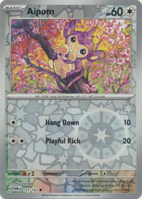 [Collector Troves] Pokemon Scarlet & Violet Twilight Masquerade Aipom Card