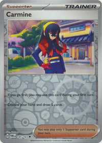 [Collector Troves] Pokemon Scarlet & Violet Twilight Masquerade Trainer Carmine Card