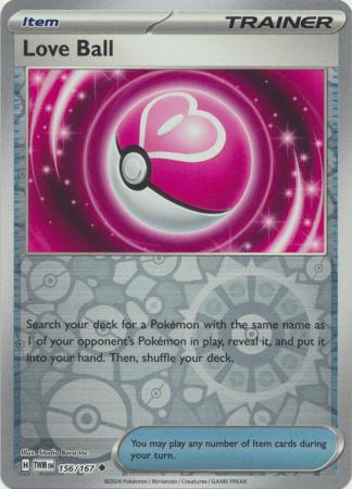 [Collector Troves] Pokemon Scarlet & Violet Twilight Masquerade Trainer Love Ball Card