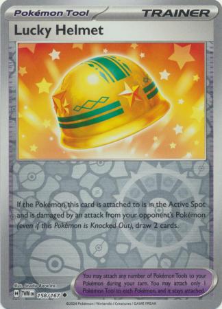 [Collector Troves] Pokemon Scarlet & Violet Twilight Masquerade Trainer Lucky Helmet Card