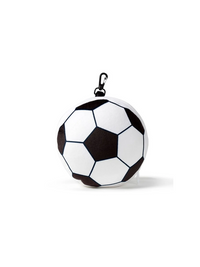 Travelmall 3D Football Shaped Travel Pillow & with Eye Mask Set