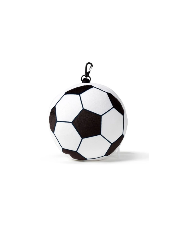 Travelmall 3D Football Shaped Travel Pillow & with Eye Mask Set