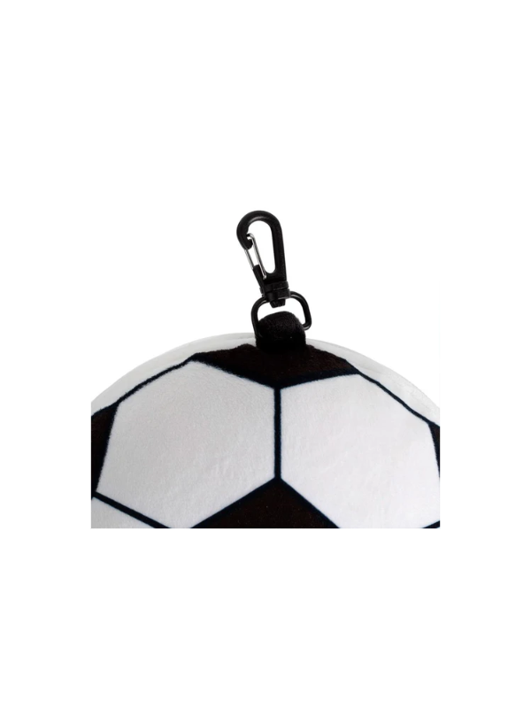 Travelmall 3D Football Shaped Travel Pillow & with Eye Mask Set
