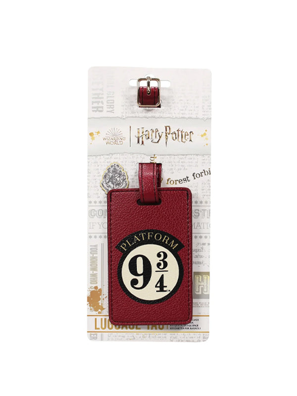 Travelmall Harry Potter Platform 9 3/4 PU Leather Luggage Tag