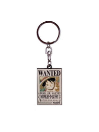 ABYStyle One Piece Keychain "Wanted Luffy"