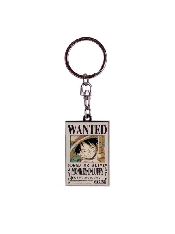 ABYStyle One Piece Keychain "Wanted Luffy"