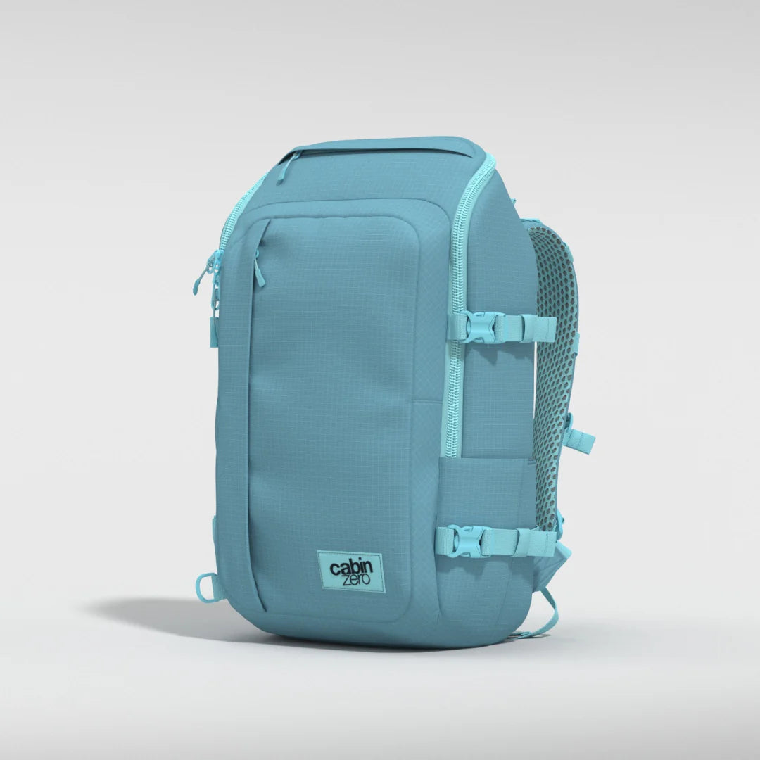 Cabinzero ADV Backpack 32L in Maldives Blue Color