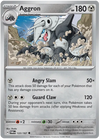 [Collector Troves] Pokemon Scarlet & Violet Twilight Masquerade Aggron Card