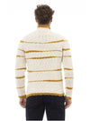 Alpha Studio Wool Cream Polo Neck Sweater 2