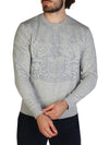 Aquascutum Grey Logo Sweater