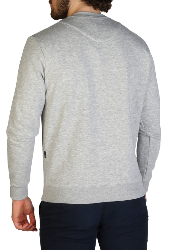 Aquascutum Grey Logo Sweater 2