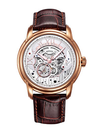 Aries Gold Automatic Infinum El Toro Rose Gold Brown Leather Strap G 9005A RG-S Watch