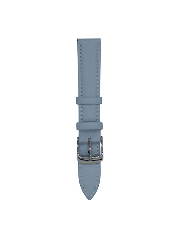 ARIES GOLD BABY BLUE AG-L0047-18 LEATHER STRAP