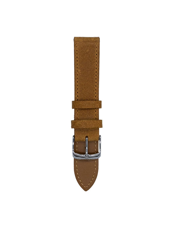 ARIES GOLD BROWN AG-L0045-22 LEATHER STRAP