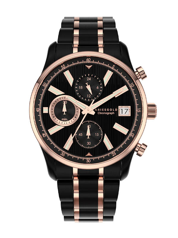Aries Gold Champion 7020 G &020 BKRG-BKRG Watch