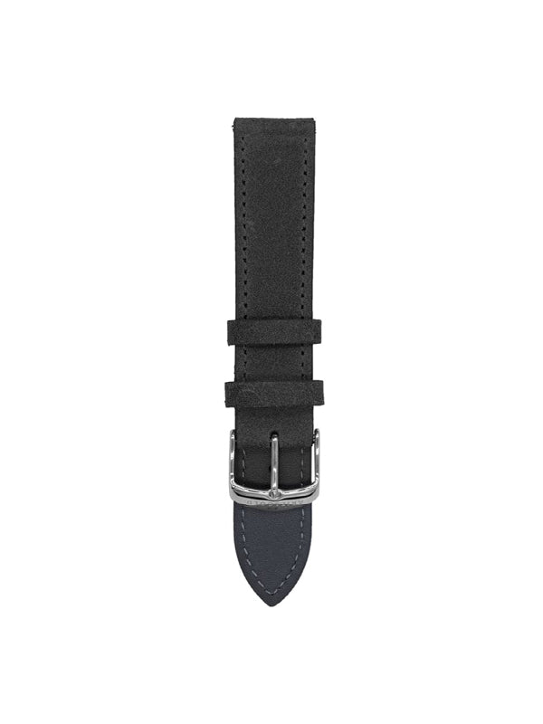 ARIES GOLD DARK GRAY AG-L0044-22 LEATHER STRAP