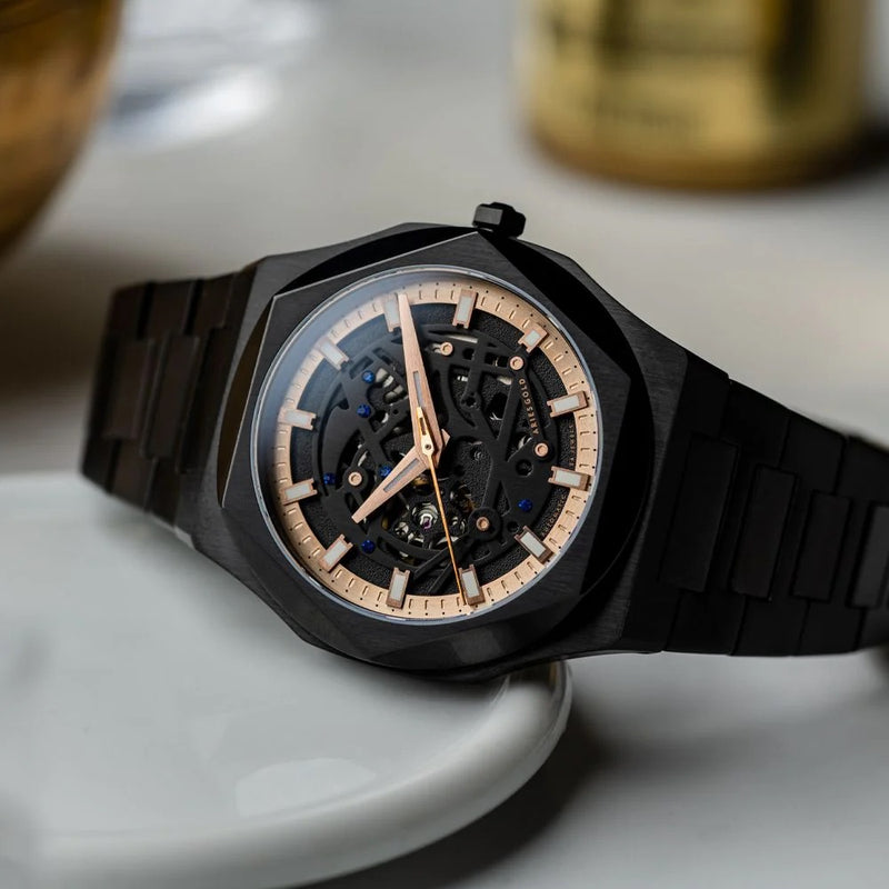 Aries Gold G 9031 BK-BKRG Watch 5